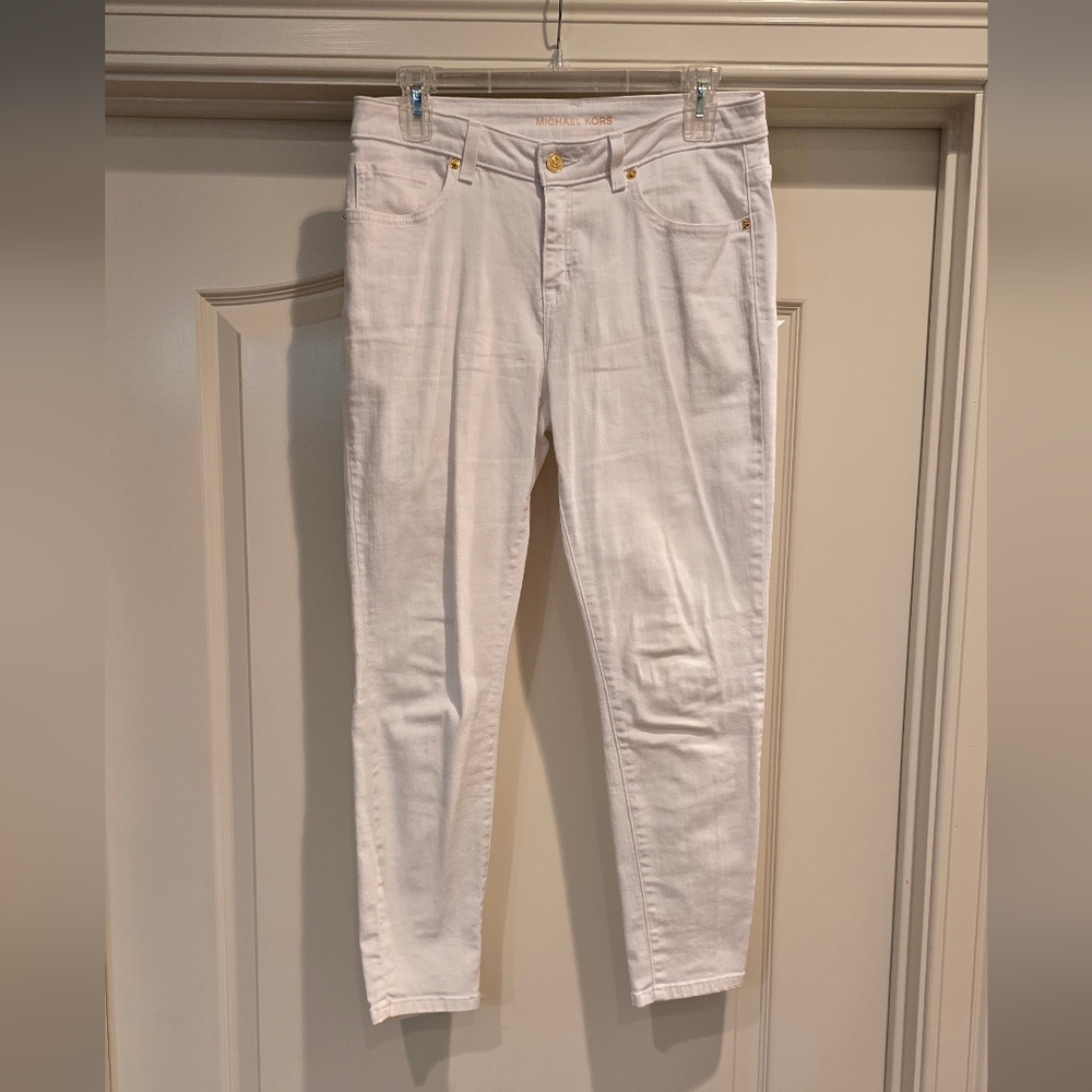 Women's Michael Kors White Jeans